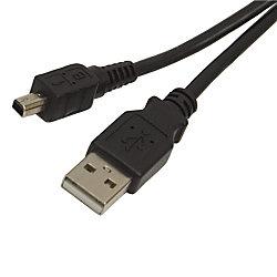 Mini USB 4 pin B to USB cable ativa